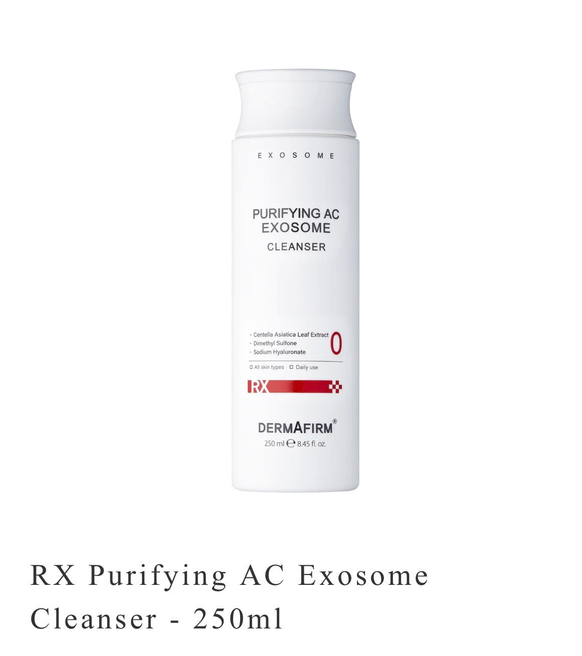 RX Purifying AC Exosome Cleanser - Dermafirm Canada