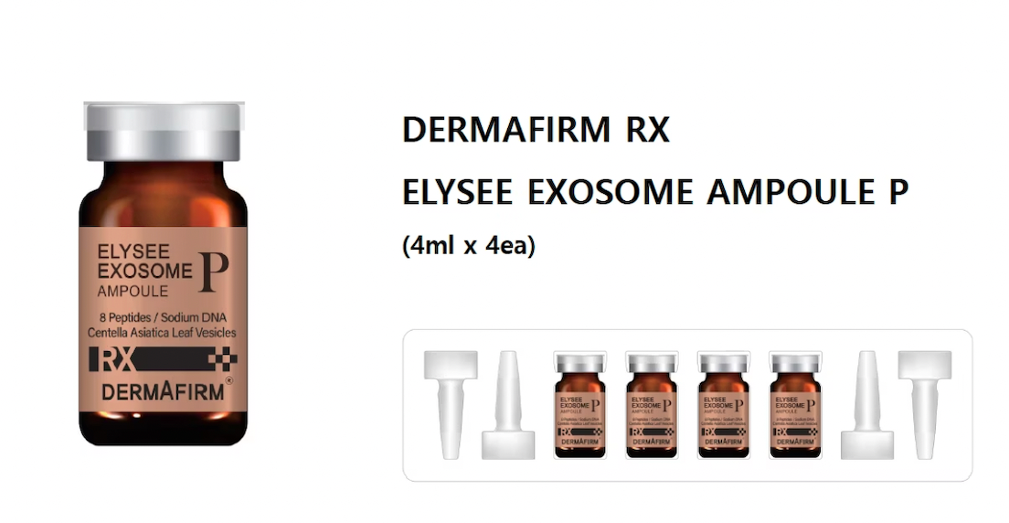 DermAfirm™ RX Elysee Exosome Ampoule 4 Vials 4 ml - For Professional Use
